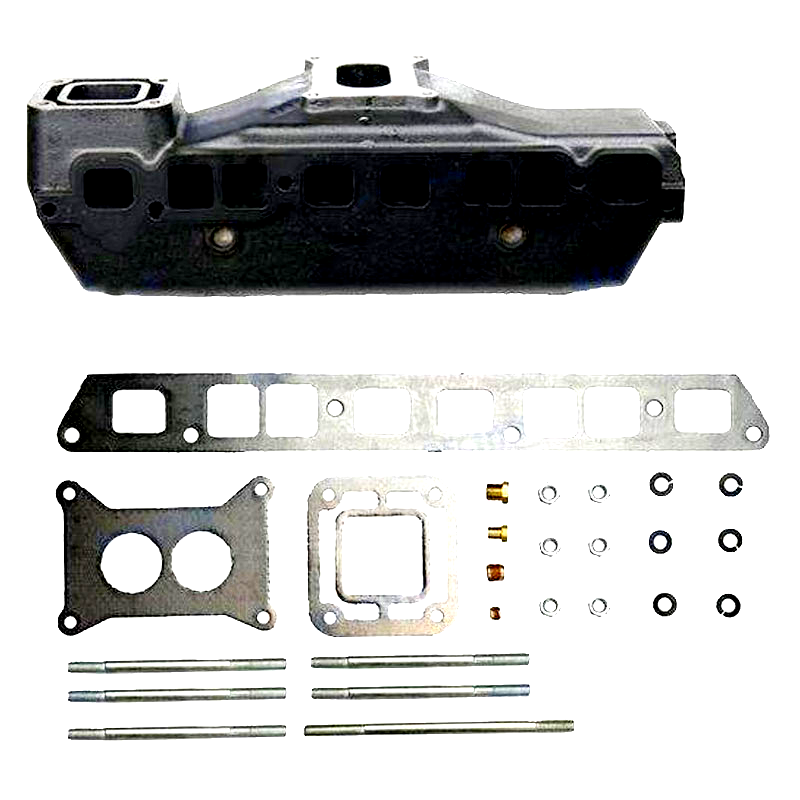 Kolektor wydechowy do GM 3.0 l.. Silniki w. Gaźnik Holley