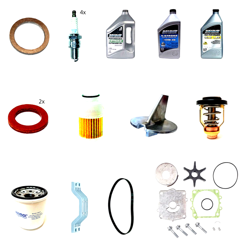 Zestaw serwisowy do Yamaha F115A 68V, 2002-206)